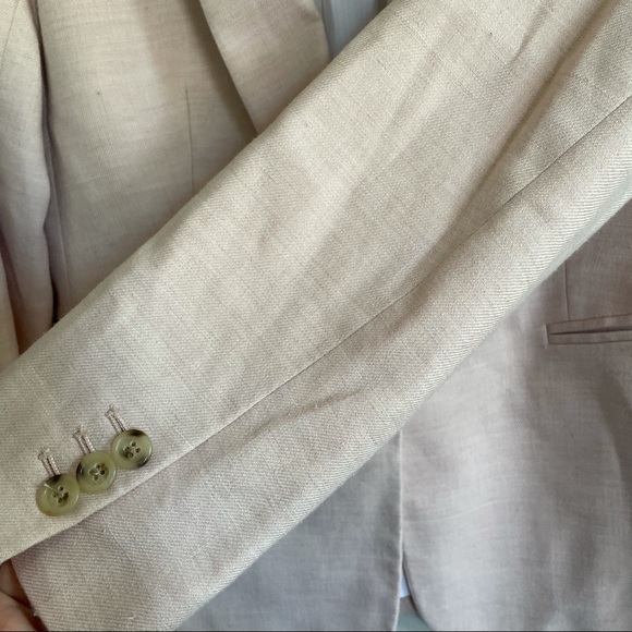 J. Crew Light Pink Blazer Size 8 - Picture 5 of 7